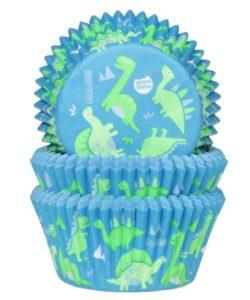 House of Marie Baking Cups Dino's pk/50