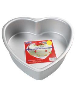 PME Deep Heart Cake Pan 20 x 7,5cm