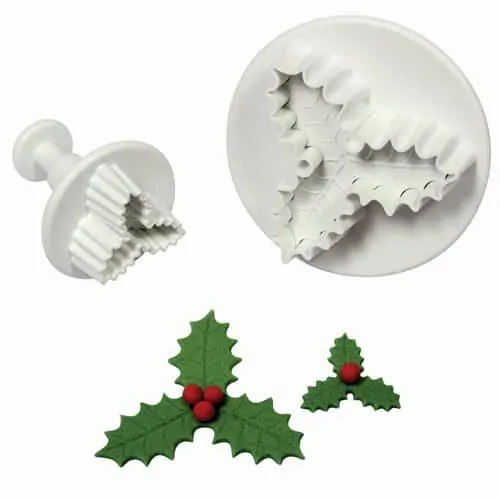 Pme three leaf holly plunger cutter set/2