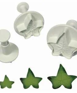 PME Ivy Leaf Plunger Cutter set/3