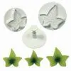 Pme ivy leaf plunger cutter set/3 large