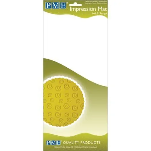 Pme impression mat swirl