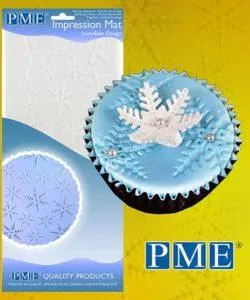 PME Impression Mat Snowflake