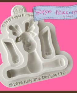 Katy Sue Sugar Buttons - Reindeer