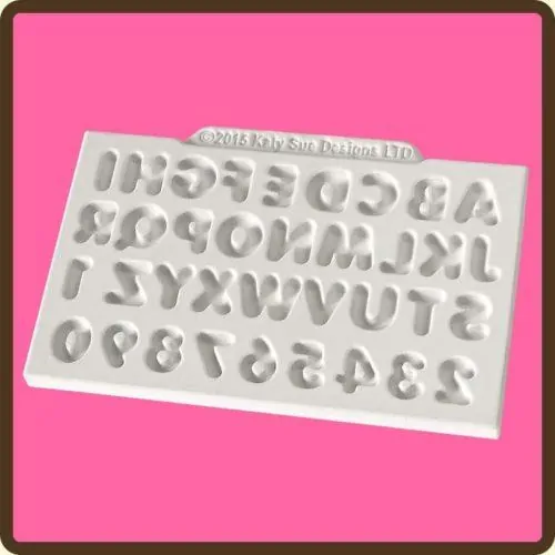 Katy sue design  mini domed alphabet