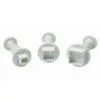 Pme miniature square plunger cutter set/3 bij cake, bake & love 2 Pme miniature square plunger cutter set/3