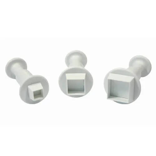 Pme miniature square plunger cutter set/3