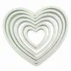 Pme plastic cutter heart set/6 bij cake, bake & love 2 Pme plastic cutter heart set/6