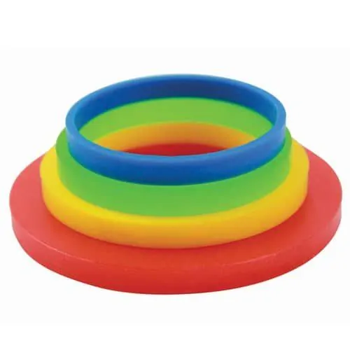 Pme rolling pin guide rings large set/4