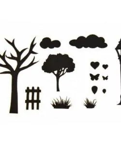 Patchwork Cutter Countryside Silhouette Set (2)