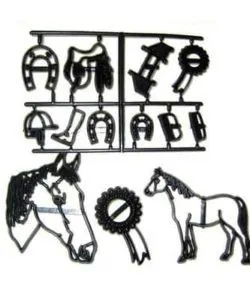 Patchwork Cutter Horse set