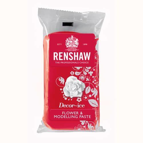 Renshaw flower & modelling paste carnation red