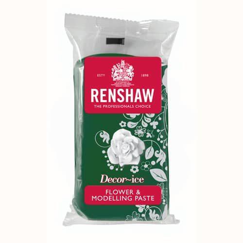 Renshaw flower & modelling paste leaf green