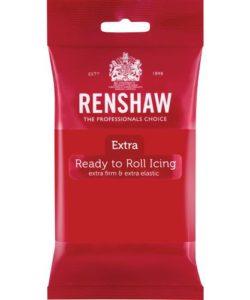 Renshaw Rolfondant Extra 250gr. Red