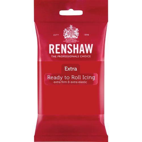 Renshaw rolfondant extra 250gr. Red