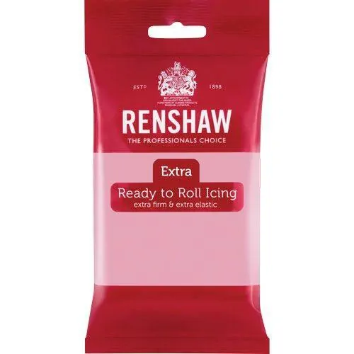 Renshaw rolfondant extra 250gr. Pink
