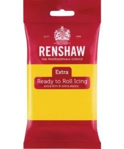 Renshaw Rolfondant Extra 250gr. Yellow