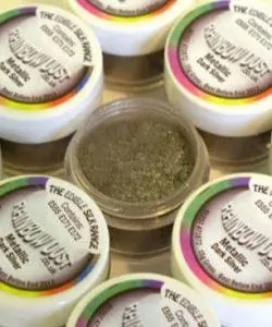 RD Edible Silk Metallic Dark Silver 3g
