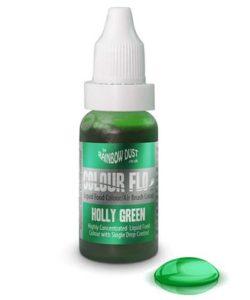 RD Colour Flo Airbrush Colour Holly Green 16ml