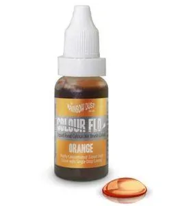 RD Colour Flo Airbrush Colour Orange 16ml