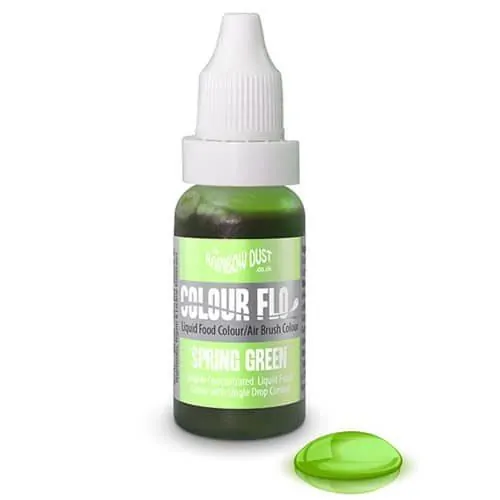 Rd colour flo airbrush colour spring green 16ml