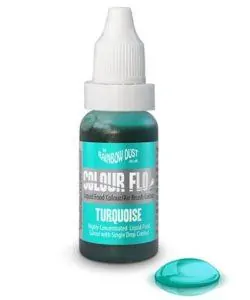 RD Colour Flo Airbrush Colour Turquoise 16ml