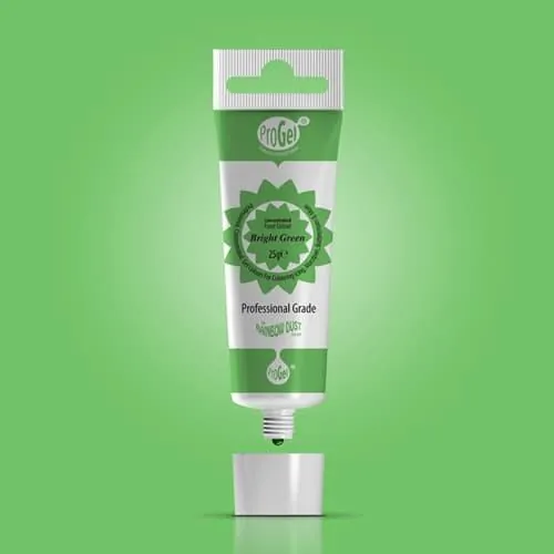 Rd progel concentrated colour - bright green bij cake, bake & love 3 Rd progel concentrated colour - bright green