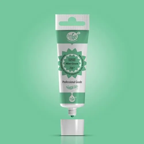 Rd progel concentrated colour - mint green bij cake, bake & love 3 Rd progel concentrated colour - mint green