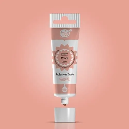 Rd progel concentrated colour - peach bij cake, bake & love 3 Rd progel concentrated colour - peach