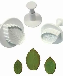 PME Rose leaf plunger cutter set/3