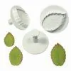 Pme rose leaf plunger cutter set/3 large size