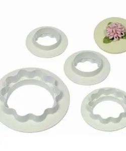 PME Round & Wavy Edge Cutter set/4