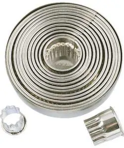 Stadter Metaal Uitstekers Ringen Kartel set/14