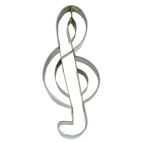 Stadter koekjes uitsteker muzieksleutel 10 cm