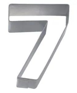 Stadter Koekjes uitsteker Cijfer 6/9 6,5 cm (2)
