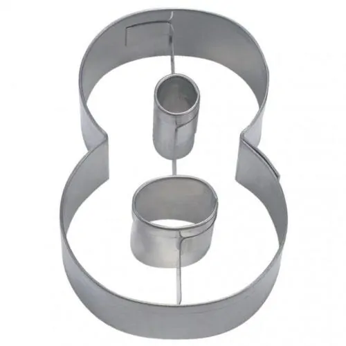Stadter koekjes uitsteker cijfer 6/9 6,5 cm (3)