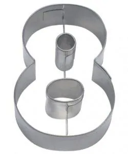 Stadter Koekjes uitsteker Cijfer 8 6,5 cm
