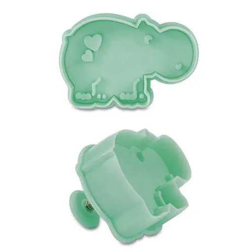 Städter plunger cutter nijlpaard bij cake, bake & love 3 Stadter plunger cutter nijlpaard
