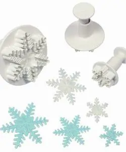 PME Snowflake Plunger Cutter set/3