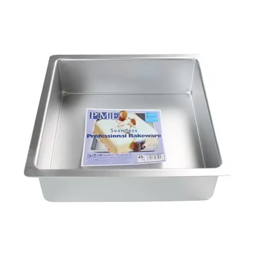 Pme deep square pan 15 x 15 x 7,5cm