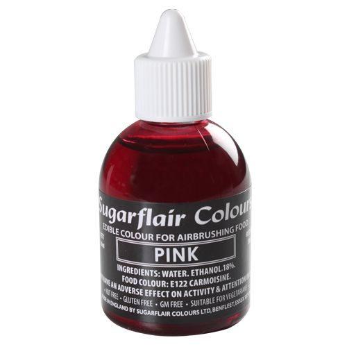 Sugarflair airbrush colouring pink 60ml
