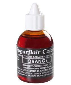 Sugarflair Airbrush Colouring Orange 60ml