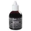 Sugarflair airbrush colouring brown 60ml bij cake, bake & love 2 Sugarflair airbrush colouring brown 60ml
