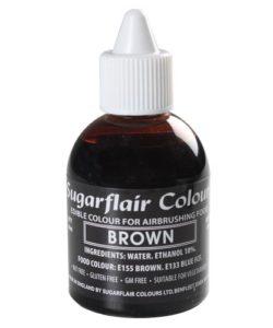 Sugarflair Airbrush Colouring Brown 60ml