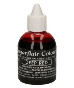 Sugarflair Airbrush Colouring Deep Red 60ml