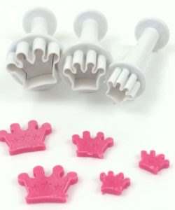 Dekofee Mini Plungers Crowns set/3