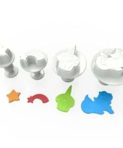 Dekofee Plungers Unicorn set/4