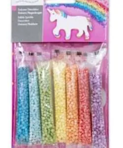 Eenhoorn / Regenboog confetti multi 7 kleuren a 4gr