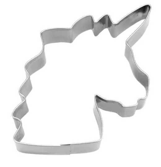 Städter koekjesuitsteker eenhoorn hoofd ca. 13,5 cm bij cake, bake & love 4 Uitsteker eenhoorn hoofd ca. 13,5 cm