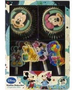 Cupcake kit Mickey Mouse 24 stuks